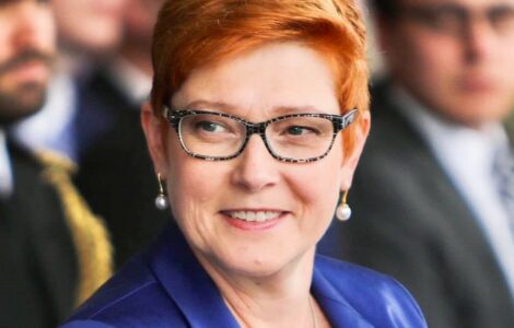Australská ministryně zahraničí Marise Payneová