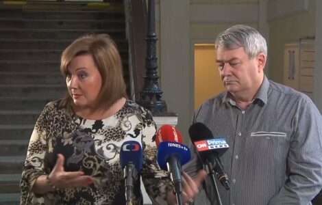 Alena Schillerová a Vojtěch Filip