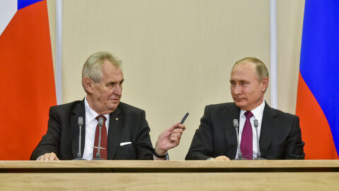 Miloš Zeman a Vladimir Putin 