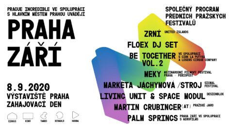 Pozvánka na festival Praha ZÁŘÍ