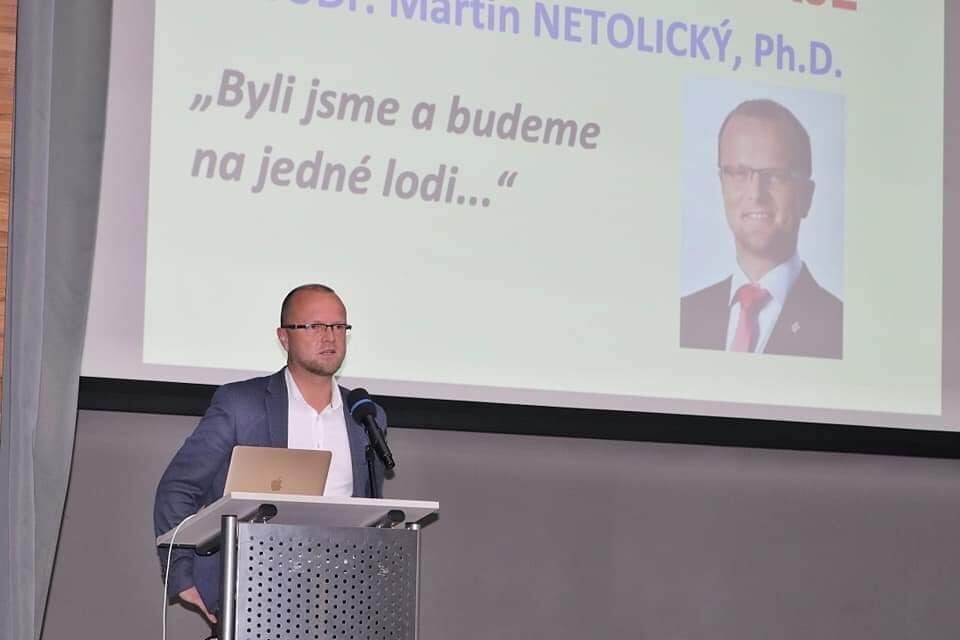 Pardubický hejtman Martin Netolický