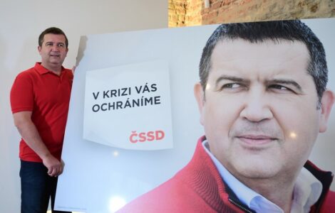 Šéf ČSSD Jan Hamáček zahajuje volební kampaň. 