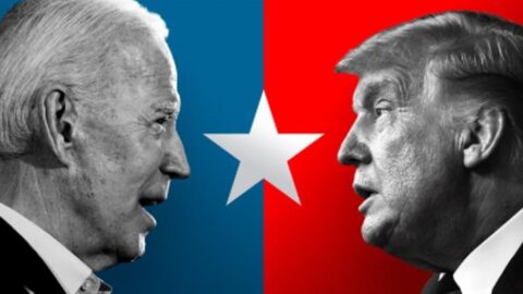 Joe Biden a Donald Trump