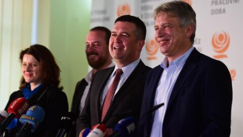 Jana Maláčová, Ondřej Veselý, Jan Hamáček a Roman Onderka (ČSSD)