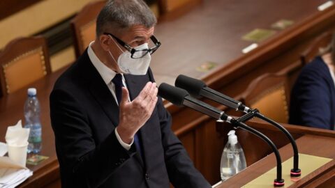 Premiér Andrej Babiš (ANO) v poslanecké sněmovně