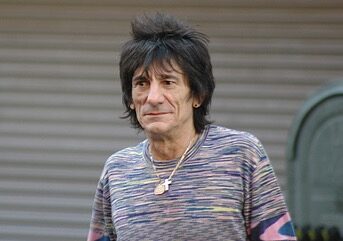 Kytarista Rolling Stones Ronnie Wood 