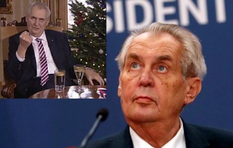 V roce 2017 Miloš Zeman hrozil pěstí. Podle Novy šlo o "tradiční vánoční poselství" 