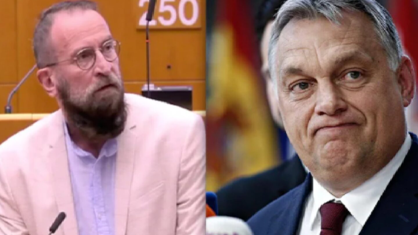 Europoslanec József Szájer, premiér Viktor Orbán.