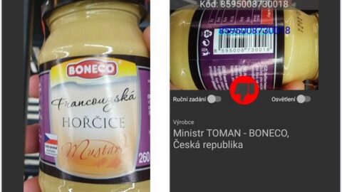 Ministr Toman - Boneco. Palec dolů! hlásí aplikace Bez holdingu  