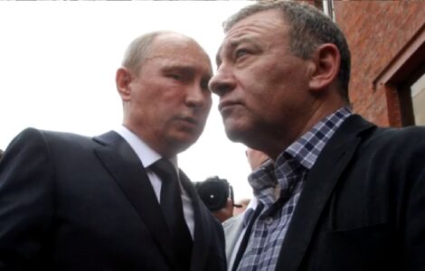 Vladimir Putin a Arkadij Rotenberg 