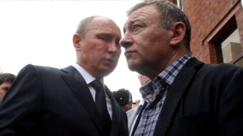 Vladimir Putin a Arkadij Rotenberg 