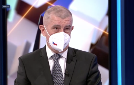 Andrej Babiš v pořadu Partie Terezie Tománkové.