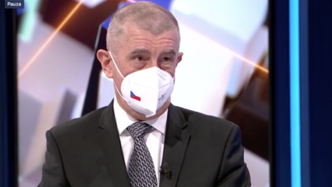 Andrej Babiš v pořadu Partie Terezie Tománkové.