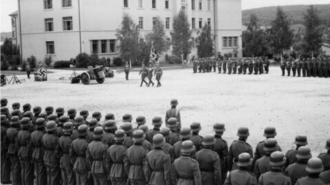 Němečtí vojáci v květnu 1939. Ilustrační foto.