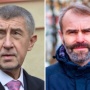 Andrej Babiš a Róbert Šlachta