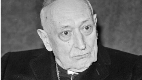 Kardinál József Mindszenty v roce 1974.