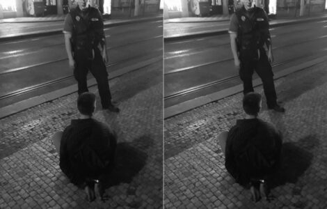 "Hrdinný" městský policista na Masarykově nádraží v Praze