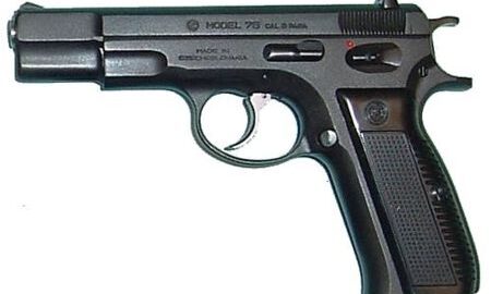 Samonabíjecí pistole CZ 75 ráže 9mm Luger