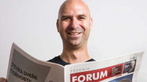 Matěj Bartošek, editor Týdeníku FORUM