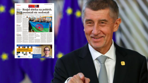 Andrej Babiš, EU a inzerce v MF DNES