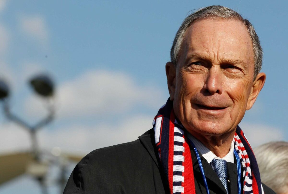 Mediální magnát a bývalý newyorský starosta Michael Bloomberg