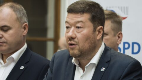 Předseda hnutí SPD Tomio Okamura