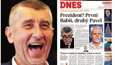 Andrej Babiš a jeho MF DNES