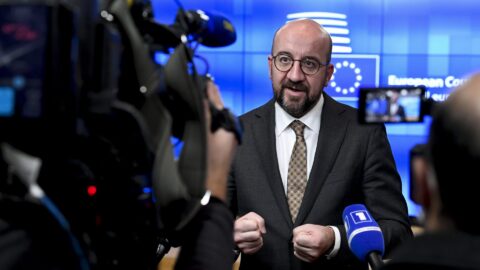 Předseda Evropské rady Charles Michel
