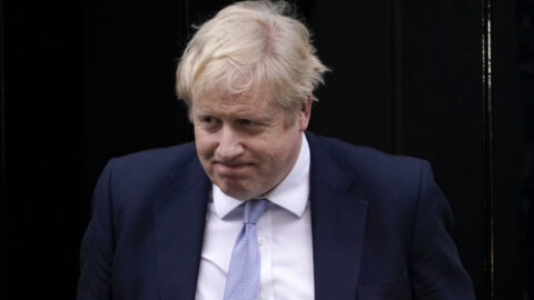 Bývalý britský premiér Boris Johnson