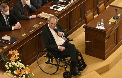 Miloš Zeman v poslanecké sněmovně