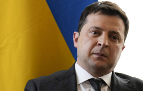 Ukrajinský prezident Volodymyr Zelenskyj