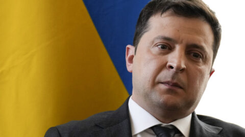 Ukrajinský prezident Volodymyr Zelenskyj