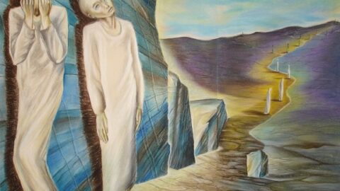 Iva Vodrážková, pastel, tvorba z undergroundového období