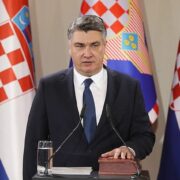 Chorvatský prezident Zoran Milanović