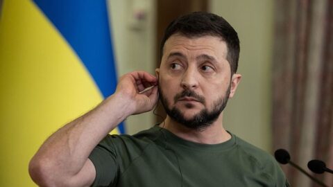 Ukrajinský prezident Volodymyr Zelenskyj