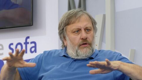 Slovinský filosof Slavoj Žižek