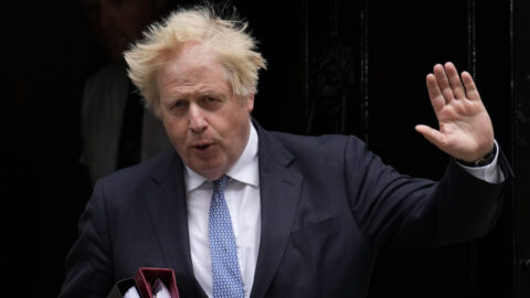 Bývalý britský premiér Boris Johnson