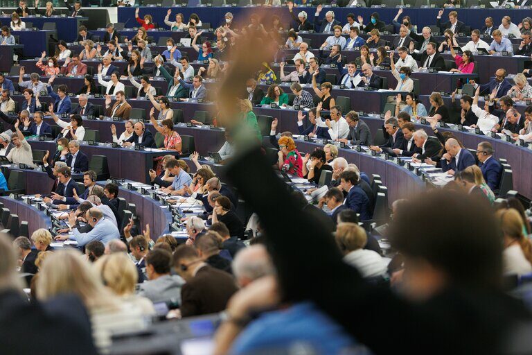 Evropský parlament.