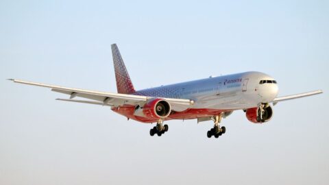 Boeing 777-300 ruské společnosti Rossiya Airlines.