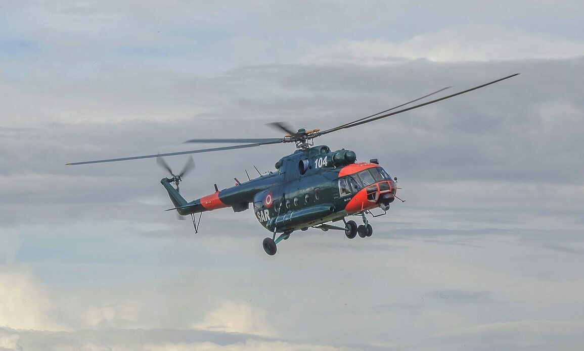 Mi-17 v lotyšských službách
