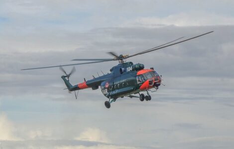 Vrtulník Mi-17 v lotyšských službách