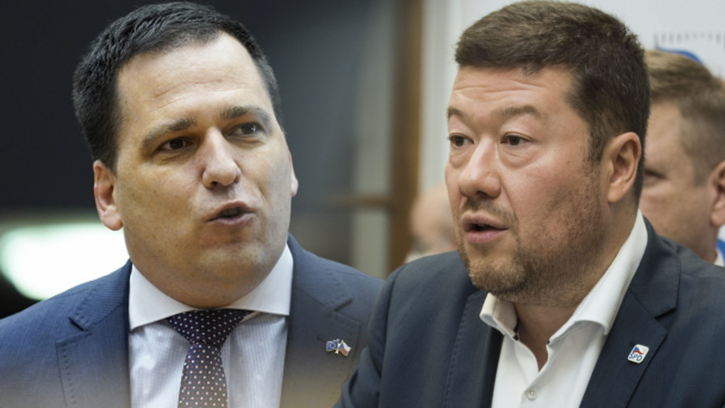 Tomáš Zdechovský (KDU-ČSL), Tomio Okamura (SPD)