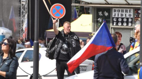 Protest s názvem Česká republika na 1. místě na Václavském náměstí. / Ilustrační foto