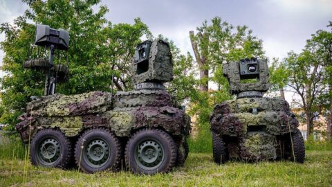 Bezosádkový pozemní průzkumný prostředek UGV-Pz