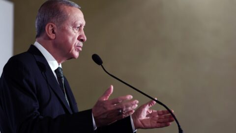 Turecký prezident Recep Tayyip Erdoğan