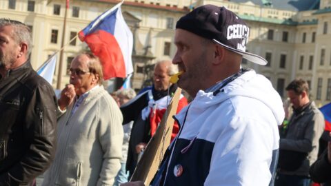 Demonstrace proti vládě