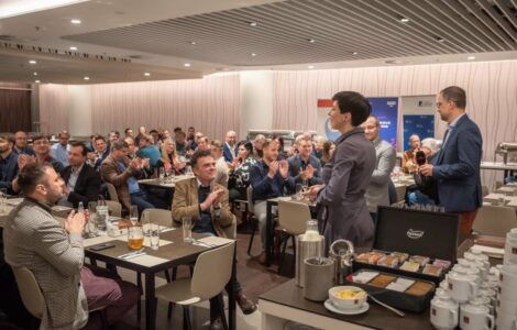 Předsedkyně TOP 09 Markéta Pekarová Adamová na stranické programové konferenci v Praze