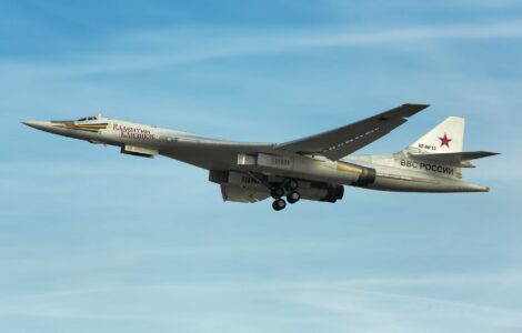 Nejtěžší a největší bombardovací letoun Tupolev Tu-160