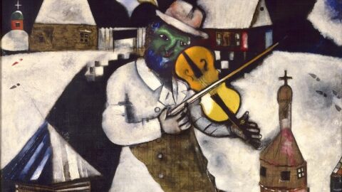 Marc Chagall, Židovský šumař (1912)