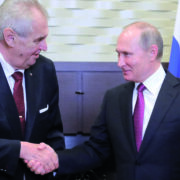 Miloš Zeman a Vladimir Putin